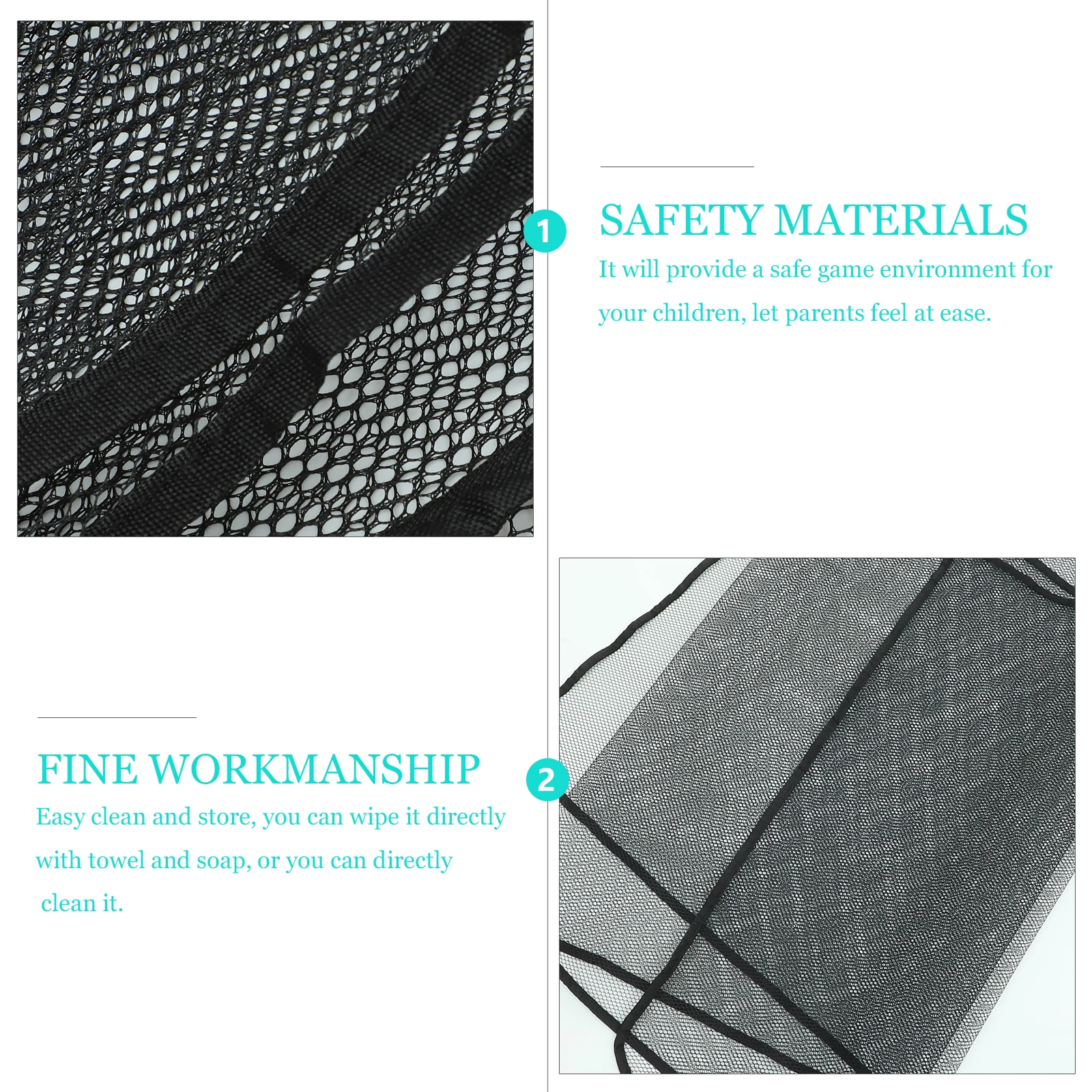 

Protective Net Mesh Stair Guard Baby Safety Fence Kids Armrest for Stairs Polyester Banister Balcony Window Pet Proof Durable