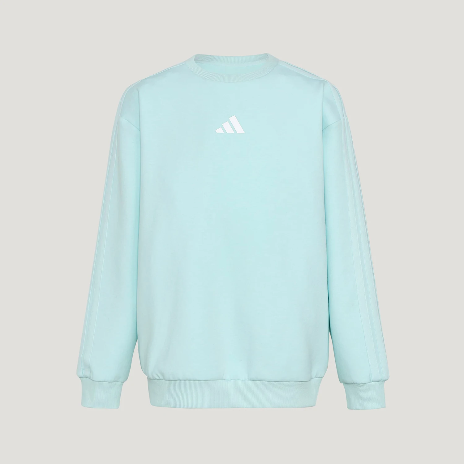 

Adidas Authentic Spring Autumn Children's Knitted Loose Round Neck Hoodie Pullover KW1294
