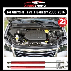 Bonnet Hood Struts for Chrysler Town & Country 2008-2016 Lift Supports Front Cover Modify Gas Damper for aluminum cover only