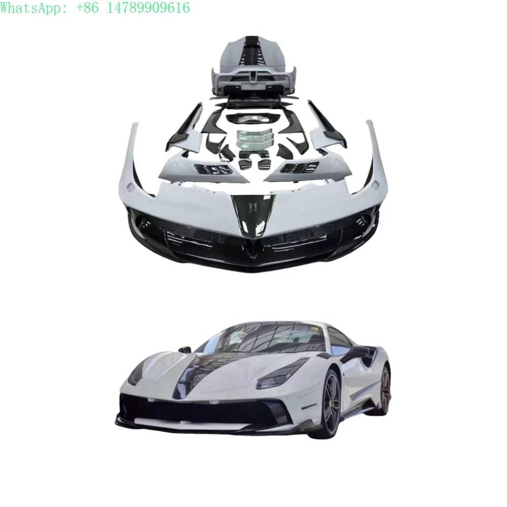 Full Custom Build With An Old-toFor Suitable 488 Upgraded MANSORY Body KitExtreme Makeover