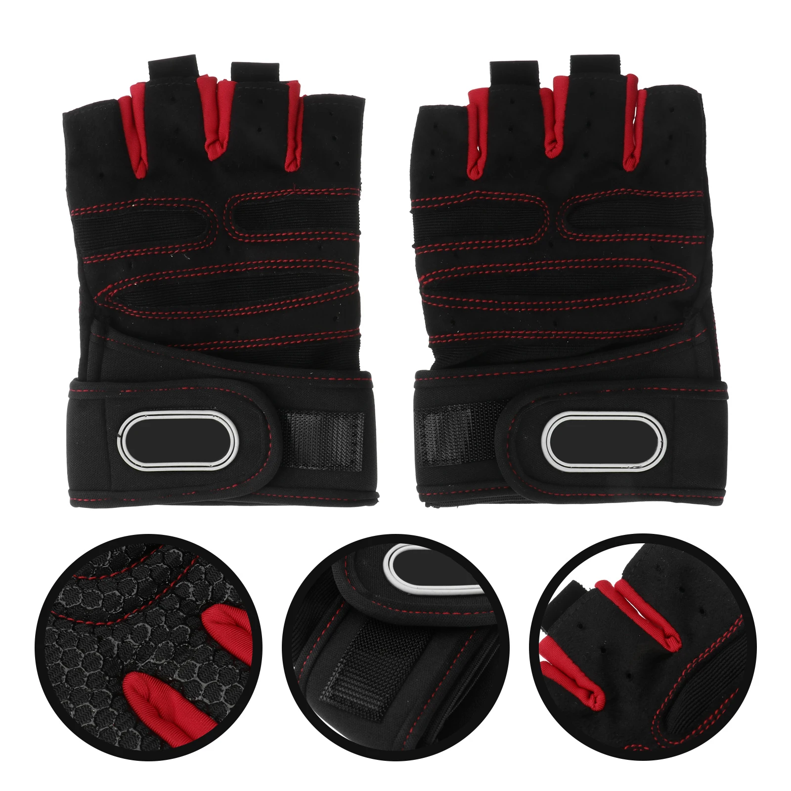 

Half Finger Gloves for Men Absorbing Anti Slip Durable Fitness Weightlifting Riding Cycling Sports Gloves