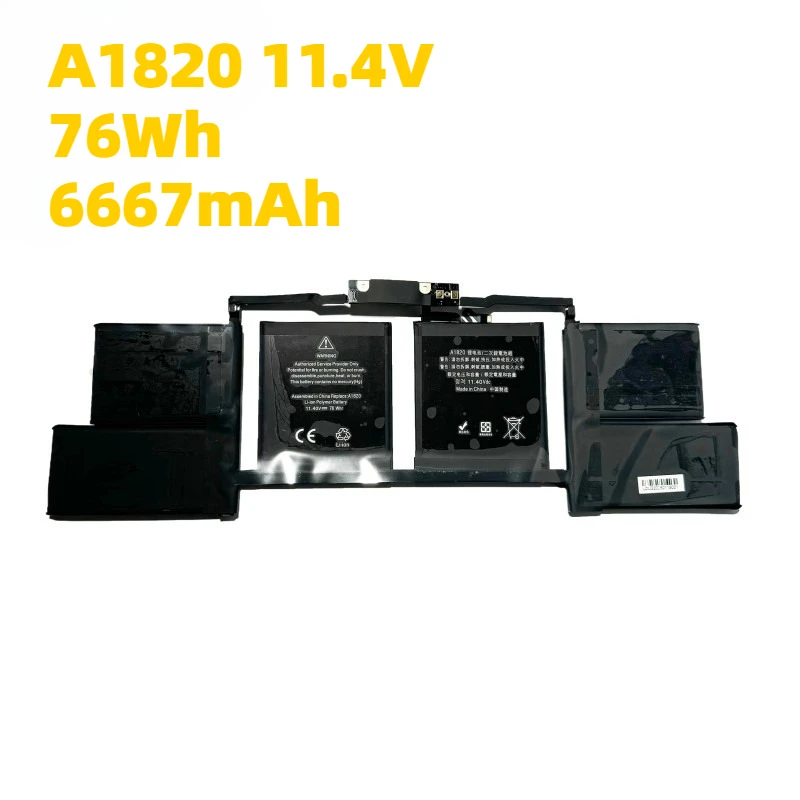 Replacement battery for A1707 A1820 with 11.4V 6667mAh Fast Delivery 1 Piece New