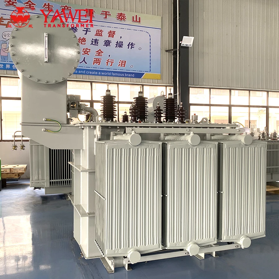 

Трансформатор силовой масляный Yawei S11-M-800KVA, 10 кВ, 0.4 кВ, для электрических распределительных сетей