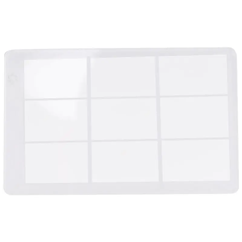 ABSE-Golden Triangle Composition Tool View Finder/Viewer Photography/Painting/Drawing Credit Card Size White C 1 PCS