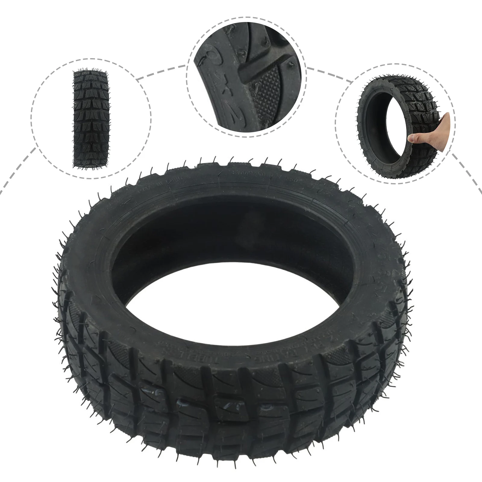 

10x2.75-6.5 Tire 10X2.70-6.5 Universal 70/65-6.5 Off-road Tubeless Tyre For Electric Scooter 10 Inch Front And Rear Wheel Parts