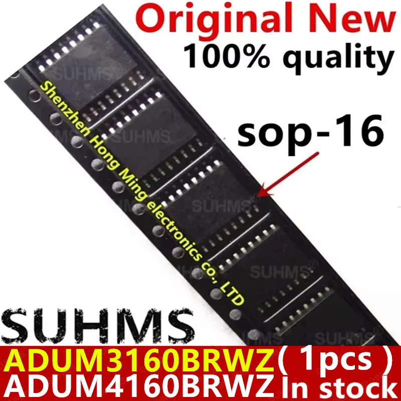 (1piece)100% New ADUM3160BRWZ ADUM3160B ADUM3160 ADUM4160BRWZ ADUM4160 BRWZ SOP16