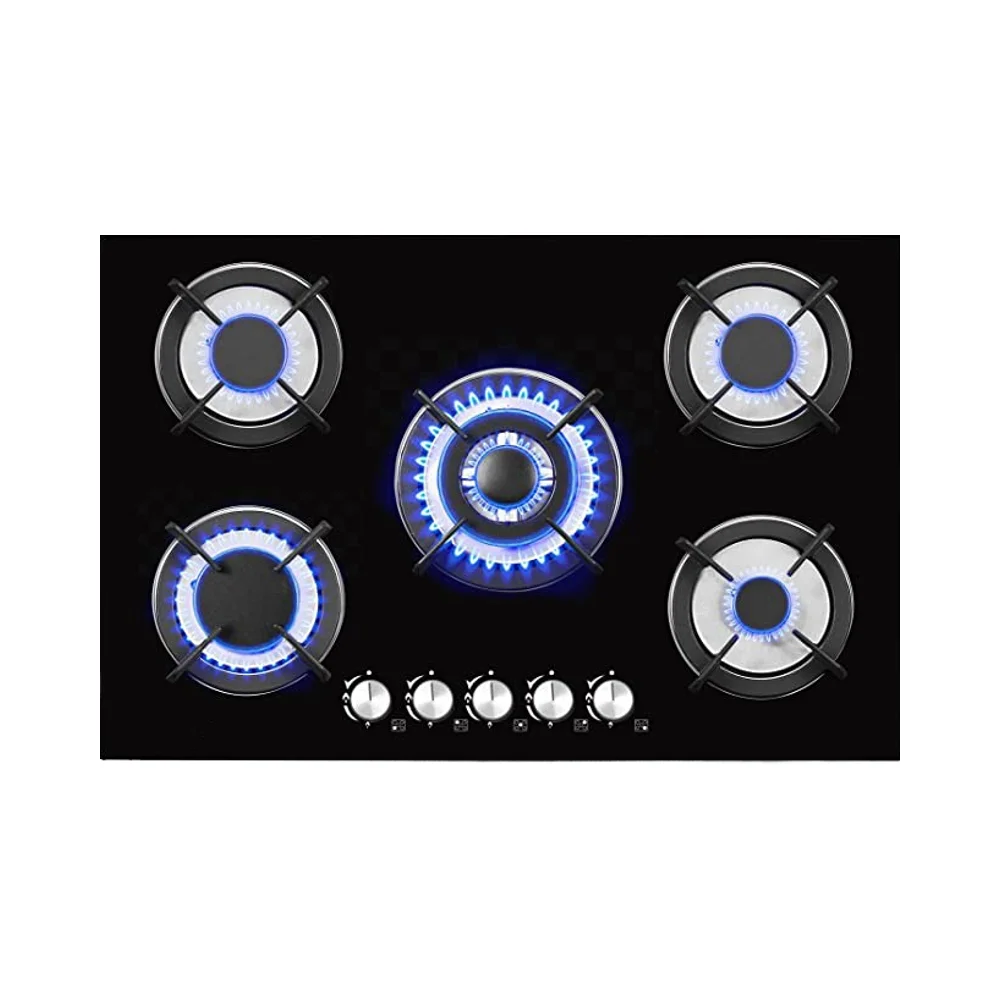 

Китайская 5-конфорка Sabaf со встроенной столешницей, настольная подставка, газовая плита для дома