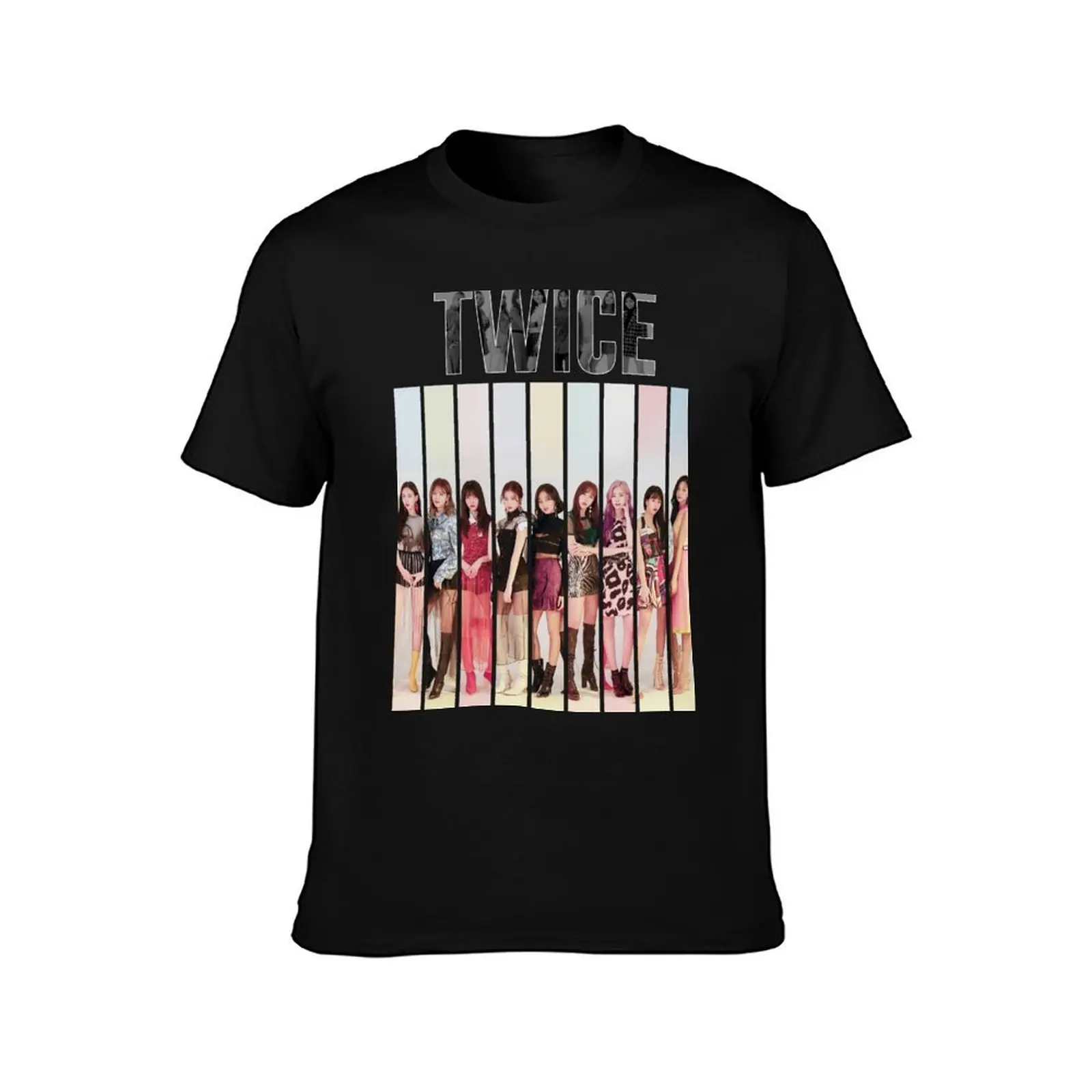 T W I C E - OT9 T-Shirt man t shirt essential t shirt Men's clothing