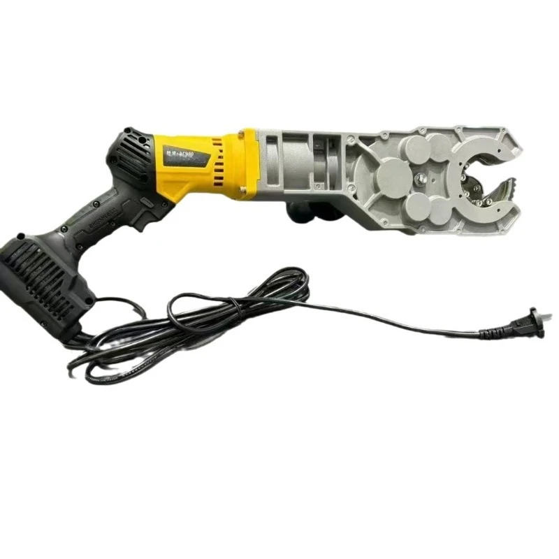 AC940 Handheld Electric Rebar Threading Machine,100RPM for 16-40mm Bars,1500N Max Torque for Quick Screw Fastening