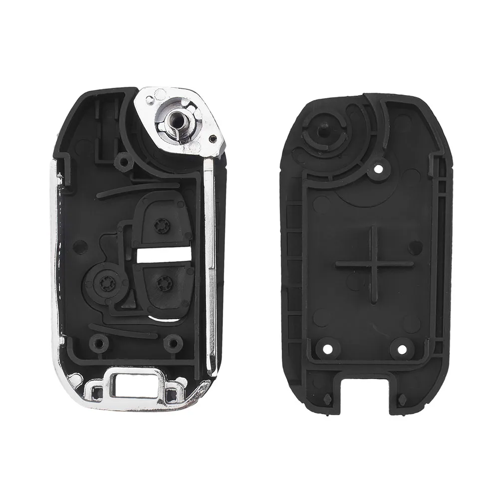 KEYYOU 2/3 BT Modified Flip Folding Remote Key Shell Case for Mitsubishi New ASX GRANDIS Outlander LANCER-EX Right/Left Blade