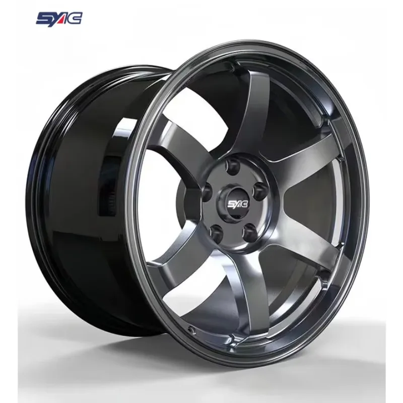 SYAC Customized High Performance Five Spokes Design Forged Wheels Aluminum Alloy Car Rims 16-24 Inch