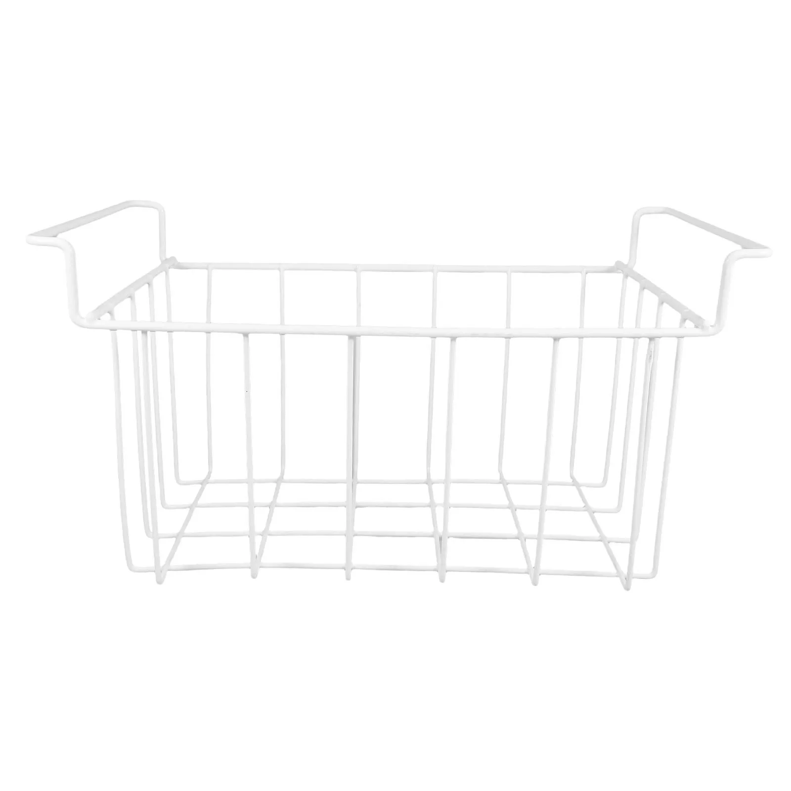 

Chest Basket Wire Mesh Storage Organizer Universal Size Freezer Rack Fridge Container Breathable Food Holder Removable