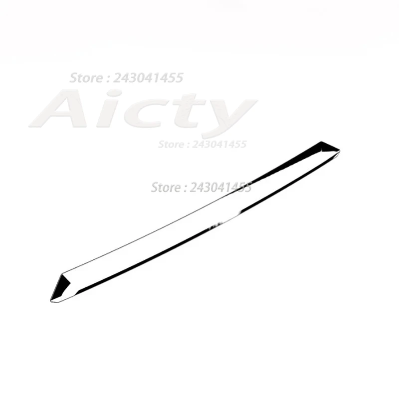 For Toyota CHR C-HR 2024 2025 ABS Black Front Rear Bumper Protector Cover Trim Lower Bumper Guard Decorative Car Accessories
