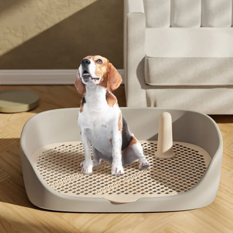 Training Toilet Pet Toilet for Small Dogs Cats Portable Dog Training Toilet Puppy Pad Holder Tray Pet Supplies Indoor Dog Potty