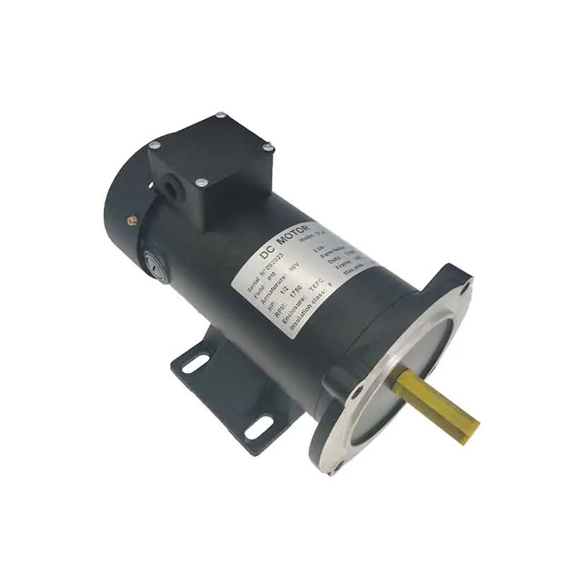 NEMA56C 180V 90V 12V 24V 350W 1800rpm permanent magnet brush dc motor