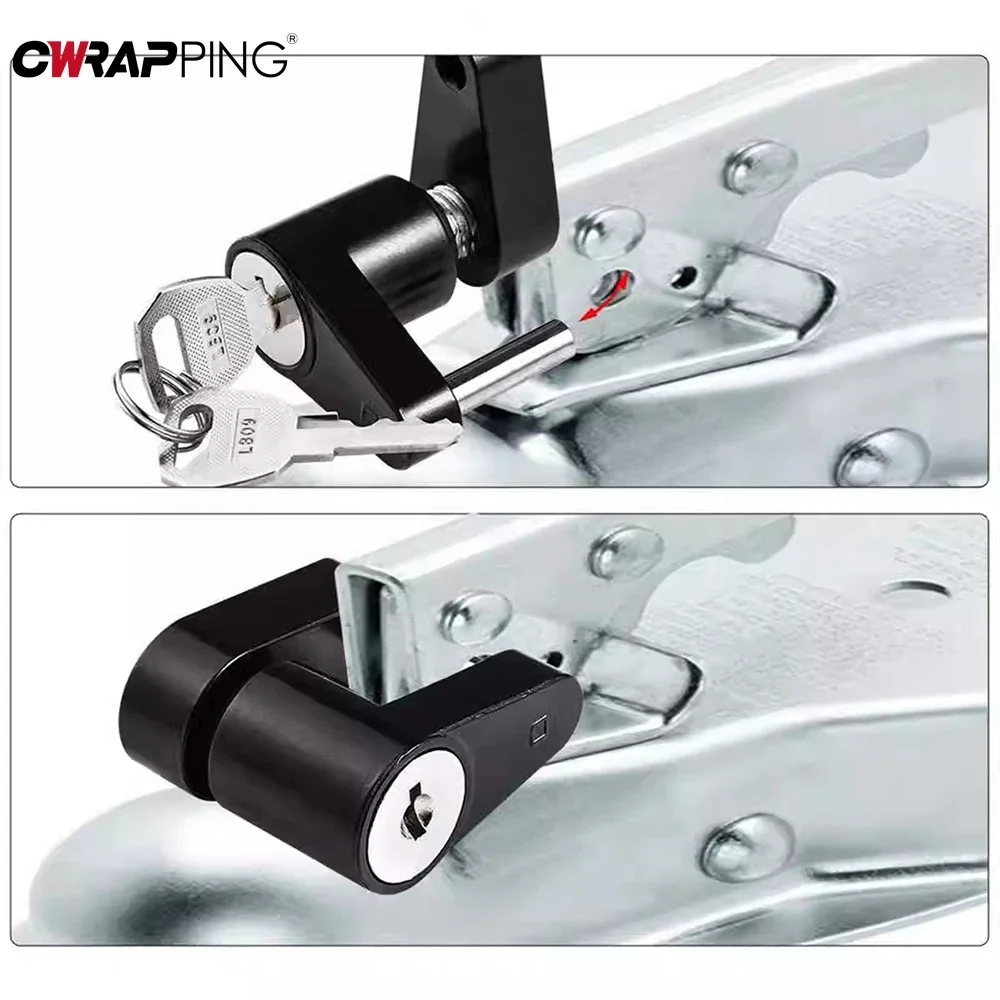 Parti del camion per auto camper Gancio di traino Blocco accoppiatore Blocco antifurto Trasporto di sicurezza Parti della barra di traino Accessorio di protezione di sicurezza