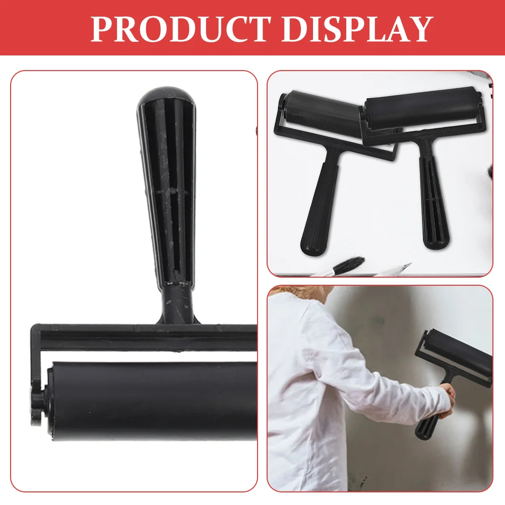 3 قطعة بكرات الطباعة للرسم الفني الماسي الأسطوانة الصغيرة القابلة للاستبدال الحرفية الأسطوانة سكرابوكينغ ختم Diy بها بنفسك #4