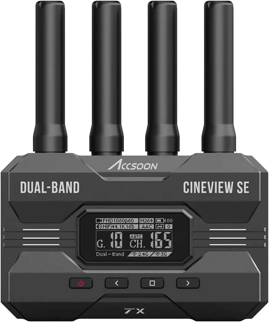 CineView SE Wireless Video Transmitter 2.4-5Ghz Dual Channel Wireless