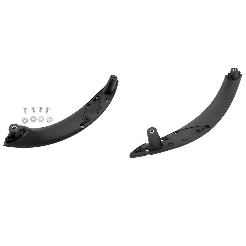 

2 Pcs Front Driver Side For BMW F30 F33 F35 F82 F83 F80 Inner Trim Door Pull Handle Cover Left & Right