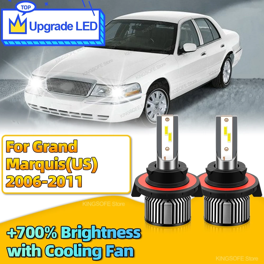 

Car Headlight LED Bulb CSP CHip Canbus Auto Lights 30000LM For Grand Marquis(US) 2006 2007 2008 2009 2010 2011