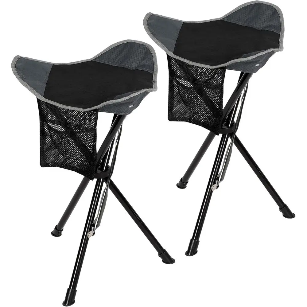 

Компактные складные табуреты-штативы 22.4 дюйма для активного отдыха на природе, легкие и портативные для кемпинга, рыбалки, походов и путешествий.