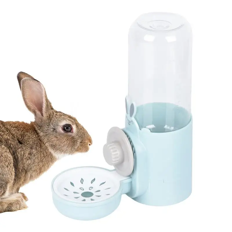 Hamster Water Dispenser 500ml Bunny Water Fountain Automatic Pet Water Dispenser Small Animal Cage Water Feeder For Bunny