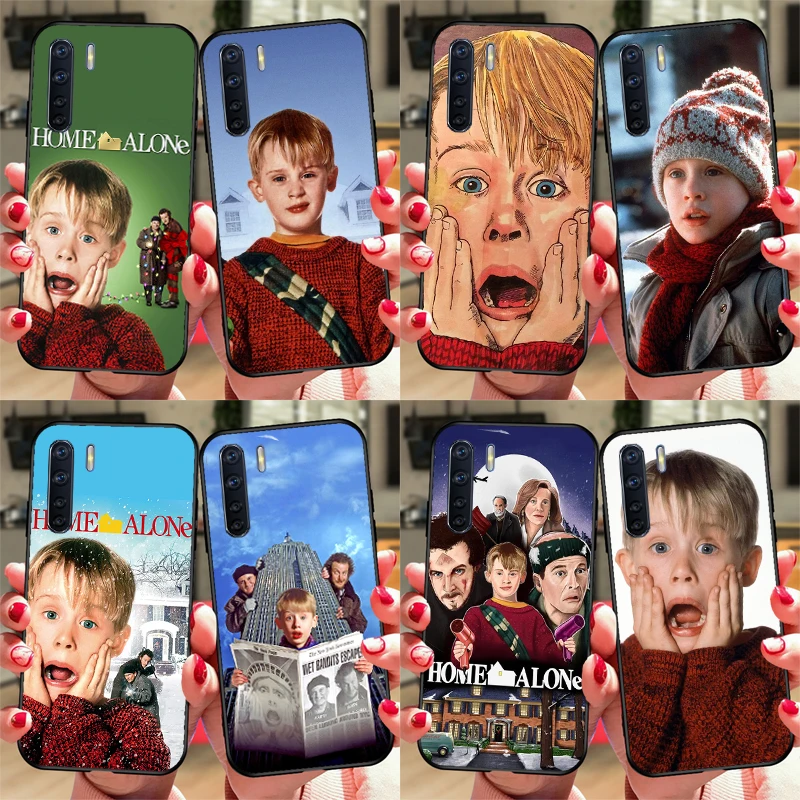 Home Alone Case For OPPO Reno 5 Lite 2Z 2F A5 A9 A53 A53S 2020 A52 A72 A1K A15 A83 A94 A74 A54 Coque