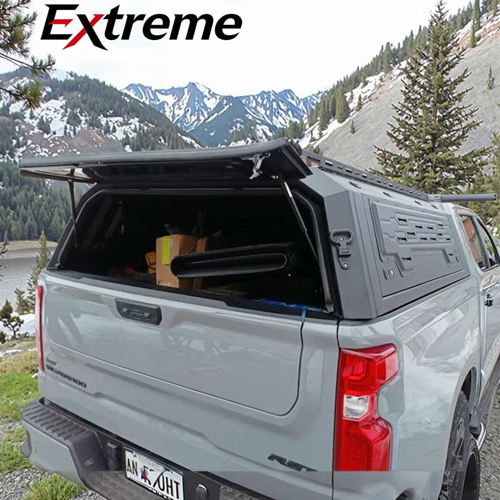 Extreme:Hardtop Bed Capper for Great Wall POER Cannon/Pao Accessories Aluminum 4X4 Pickup Canopy Pickup Truck Topper