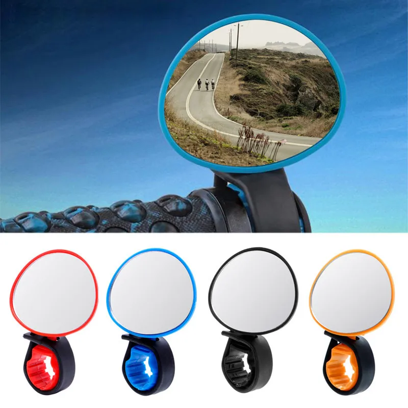 1PCS Mushroom Observation Rear Mirror Bicycle Elliptical Reflector