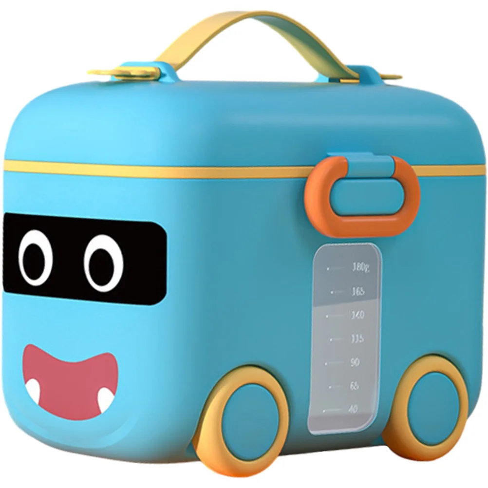 

Travel Formula Dispenser Box Portable Milk Powder Container Baby Food Storage Snack Candy Organizer Practical Cute Design