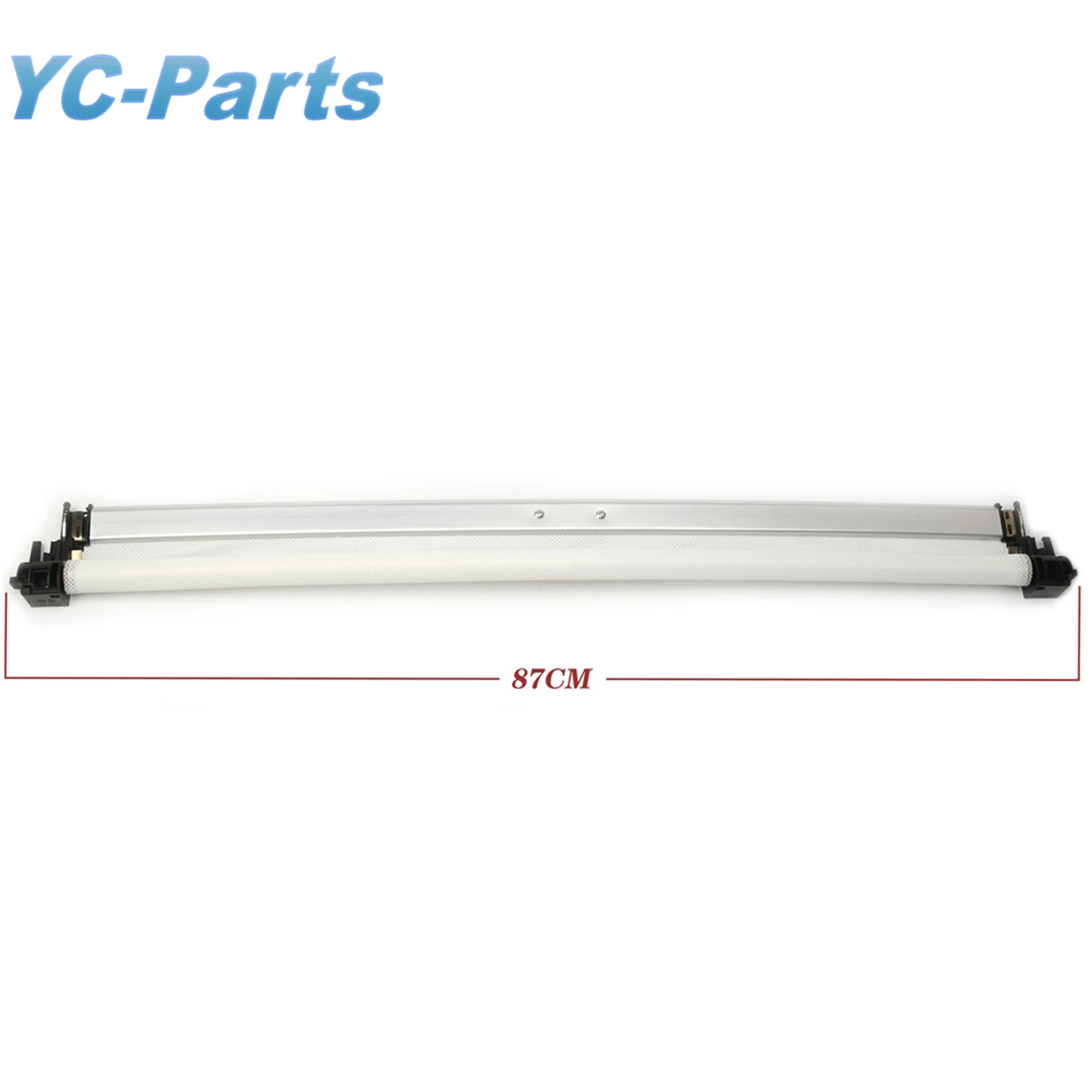 6J0877307A White Sunroof Roller Shutter Sunshade Curtain Blind Assembly 87cm for SEAT Ibiza 2009-2017