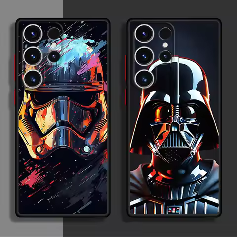 Luxury Stars W-Wars Phone Case for Samsung Galaxy S20 FE S25 S23 Ultra S22Plus S22 S24 Ultra S21 Soft Cover