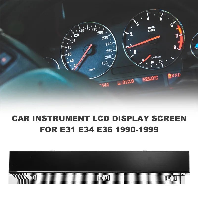 

Premium Car Instrument LCD Display Screen For-BMW E31 E34 E36