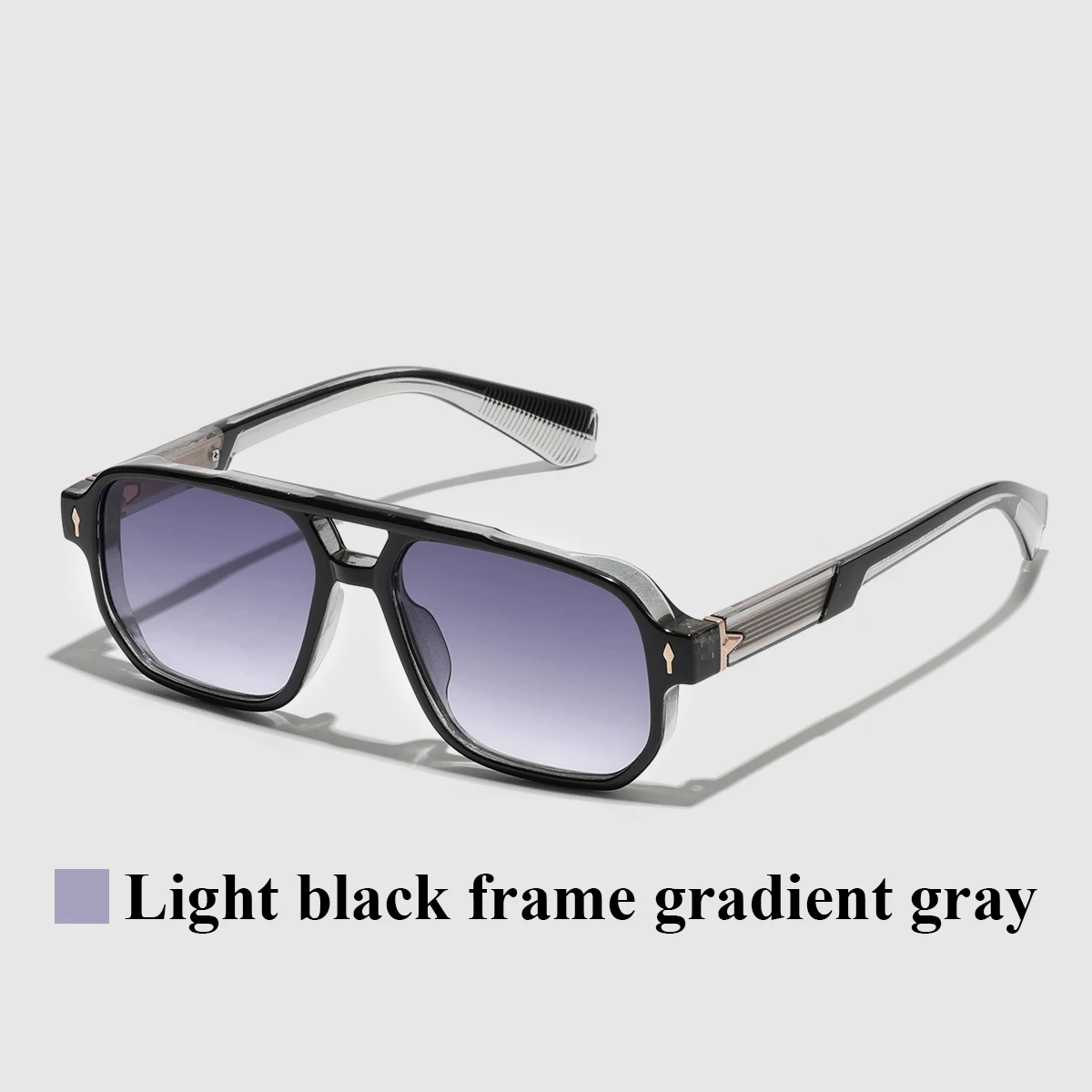 Retro 2026 Transparente Sonnenbrille für Herren und Damen, Luxusmarken-Designer, UV400-Schutz, Stylisch für Autofahren & Outdoor