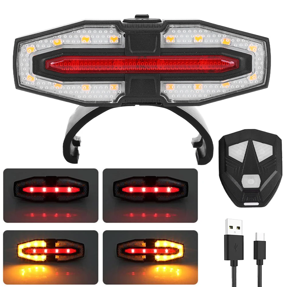 전기 스쿠터 후미등, USB 충전식 자전거 후미등, 방향 지시등, 샤오미 M365 1S 프로 2 MI 4 액세서리