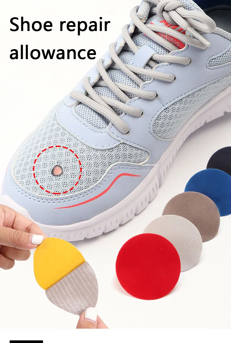 Sportschuhe Patches Vamp Reparatur Schuheinlagen Patch Sneakers Fersenschutz Klebepflaster Reparatur Schuhe Ferse Fußpflegeprodukte – Detail 1