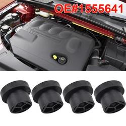 4X Engine Top Cover Buffer Rubber Mount Grommet Bush Bump Stop 1555641 7M5Q6D277AA For Ford Focus MK2 Galaxy C S Max Mondeo Mk4