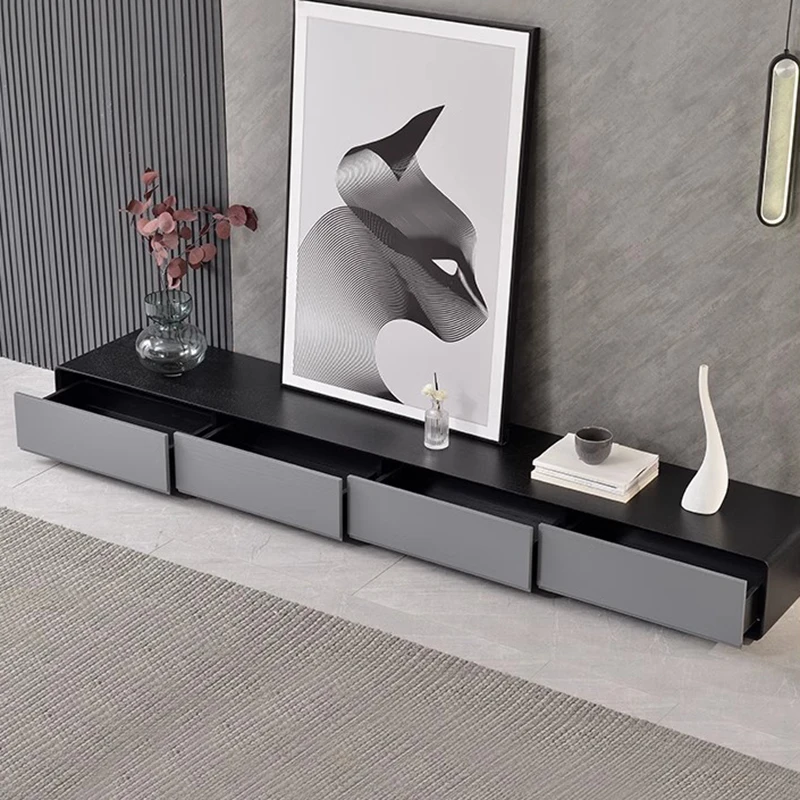 

Modern Simplified TV Cabinet Coffee Table Combination Solid Tv Stands Floor Storage Cabinet Meuble Tv Salon Nordic Furniture