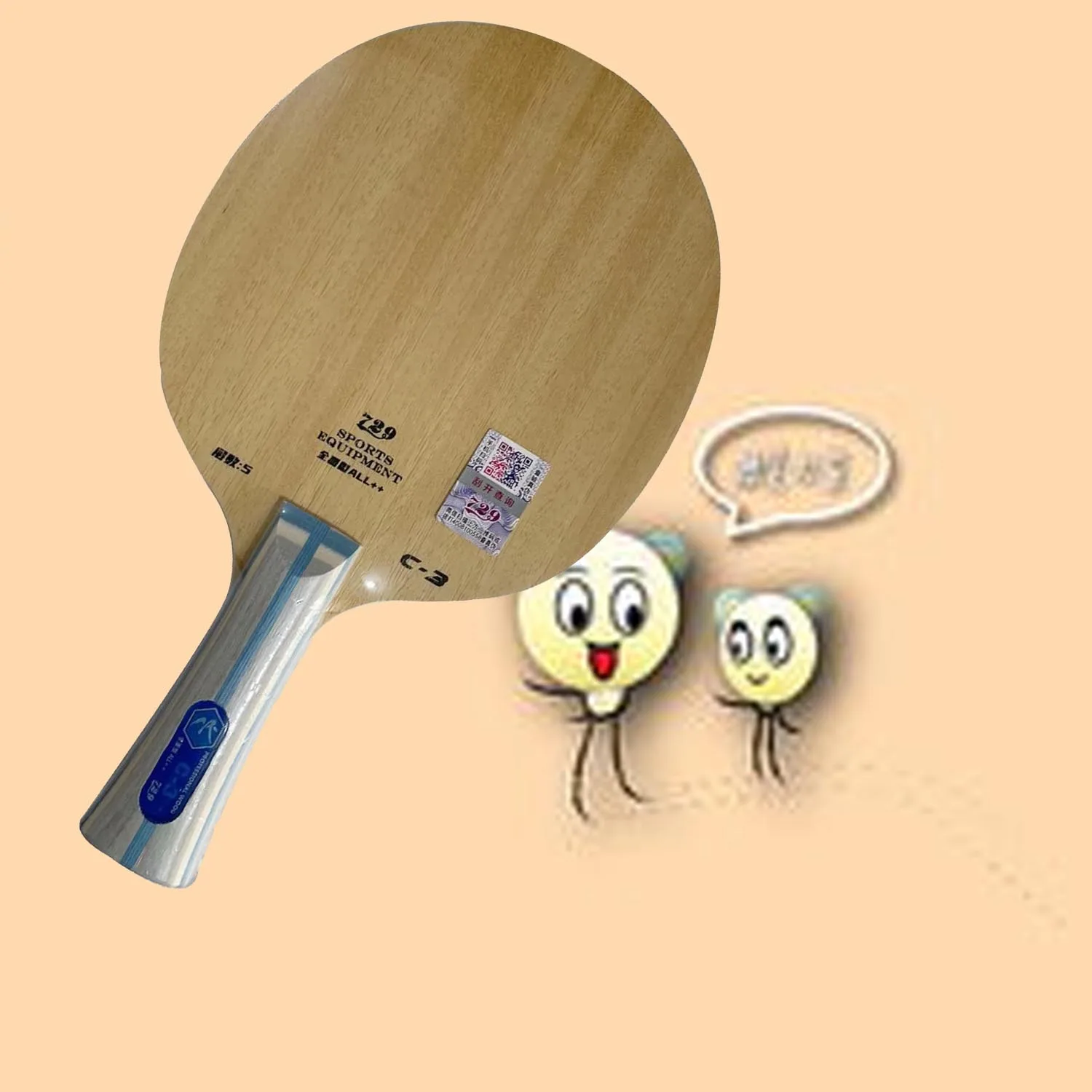 

RITC 729 Friendship C-3 C3 C 3 Professional Wood All++ Table Tennis Blade for PingPong Racket C3