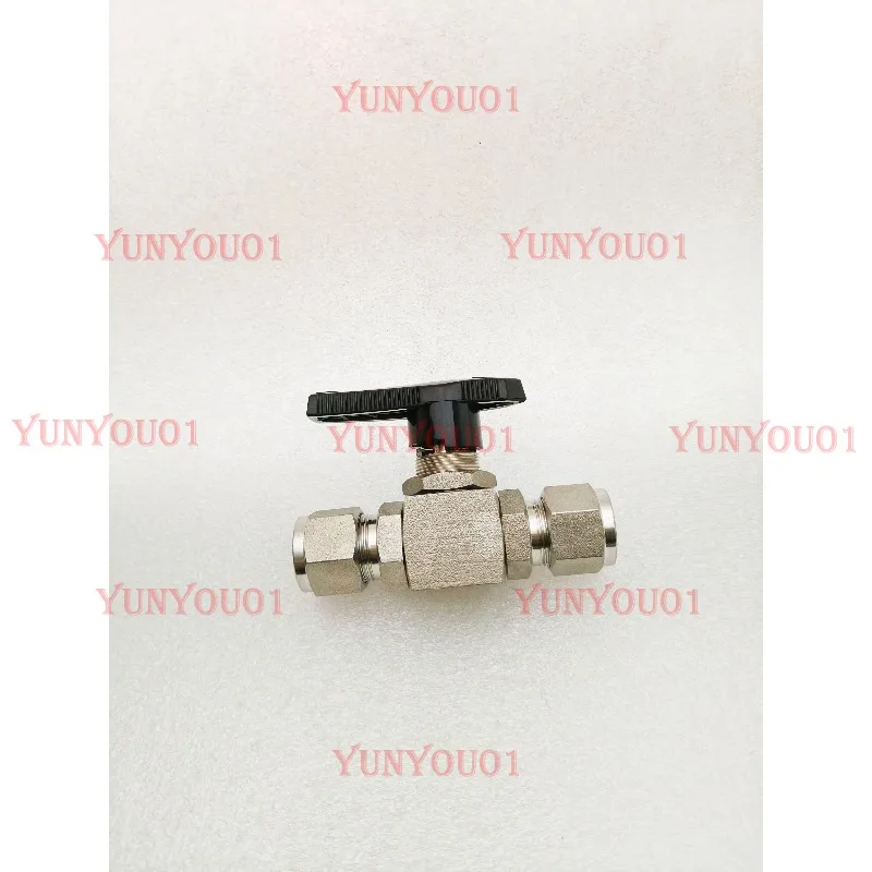 

AAA 316L Card Sleeve Ball Valve BV High Pressure Three-piece Through Instrument Switch Three-way High Pressure Ball Valve