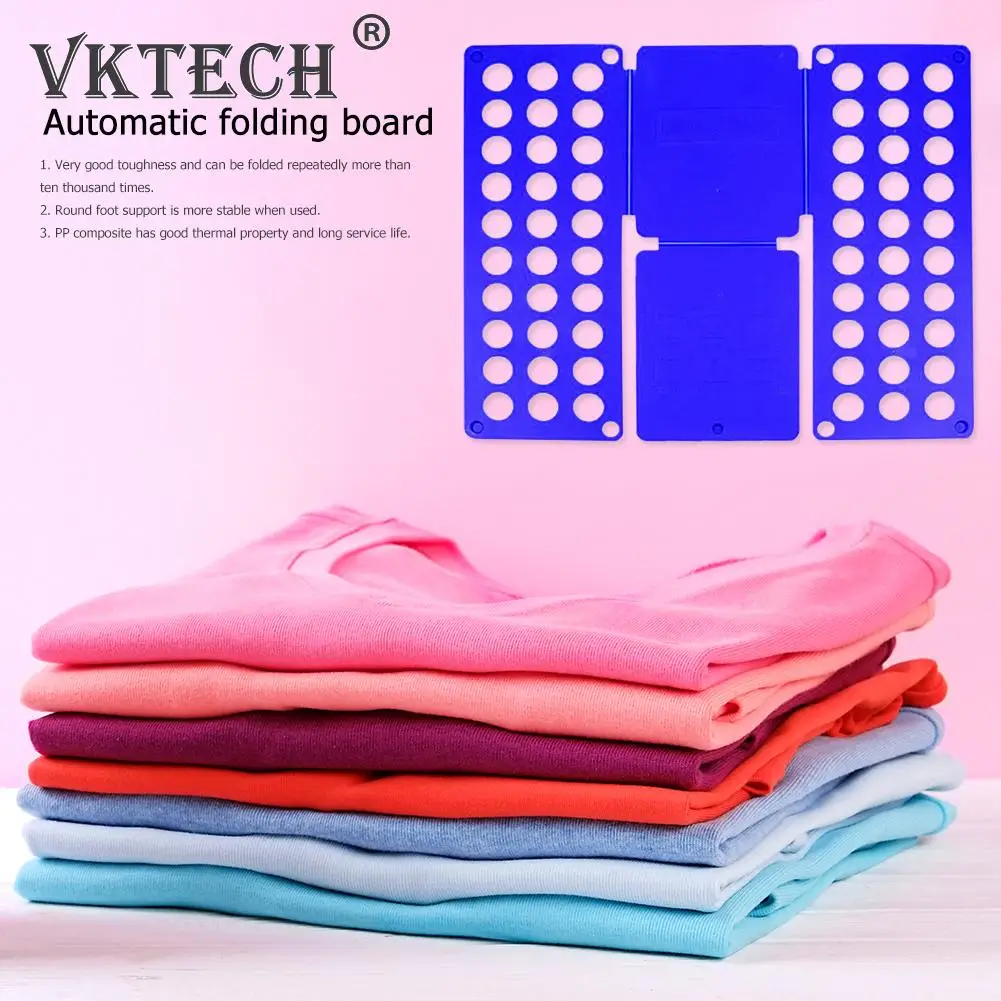 Clothes Folder For Adult/Kids Quick Clothes Folding Board T Shirts Jumpers Organizer Fold Save Time Clothes Holder Household