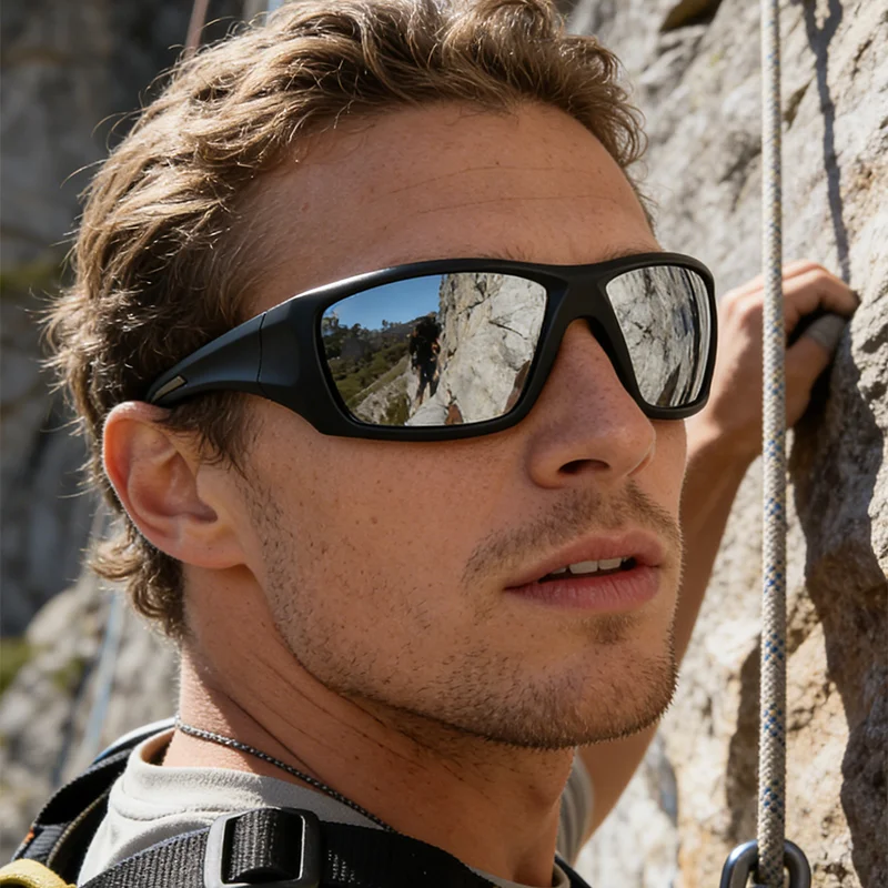 Sporty High-End Look Small Driving Sun Protection Wind Protection Polarized Light Protection UV Protection Travel 3264