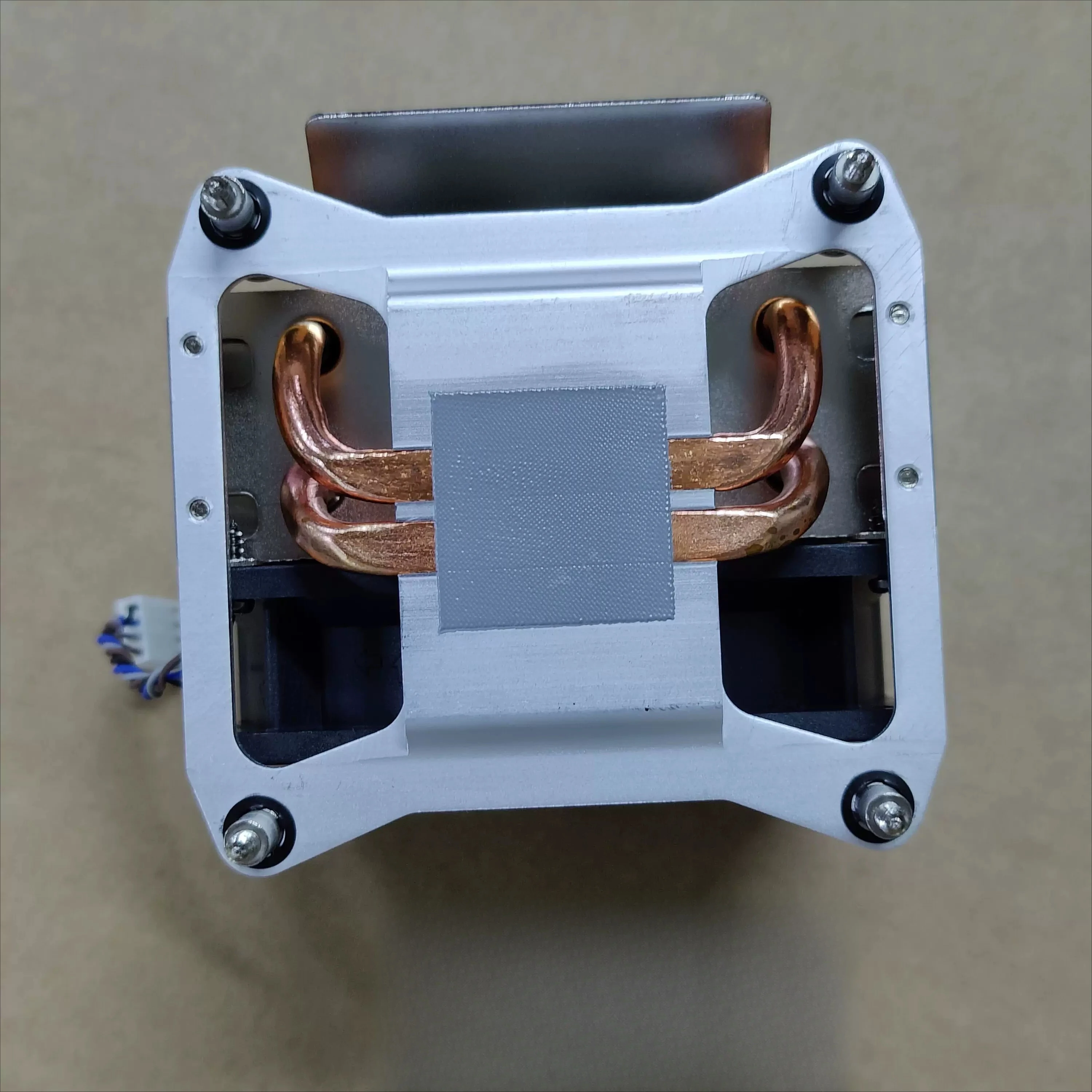 Spare for Z240 4‑pin Coarse Thread Side‑Blow 115X CPU Cooler Silent Desktop Fan
