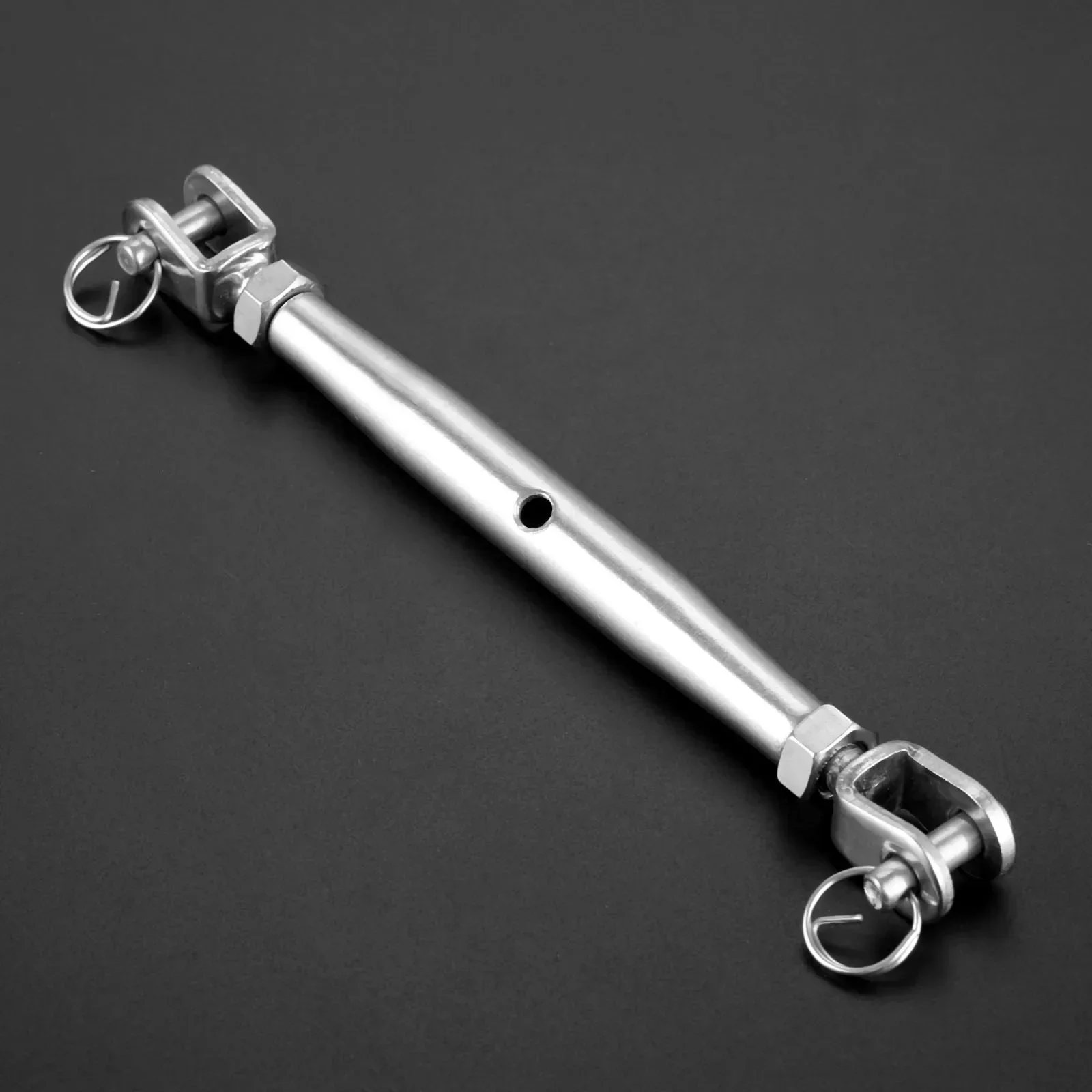 M8 Stainless Steel 316 Closed Body Rigging Screws With Jaw Fork Turnbuckle Bottlescrew Marine Sailing Hardware Boats Accessories