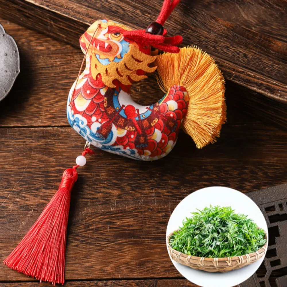 High Quality Traditional Dragon Boat Festival Gift Dragon Shape Fragrant Sachet Bag Pendant