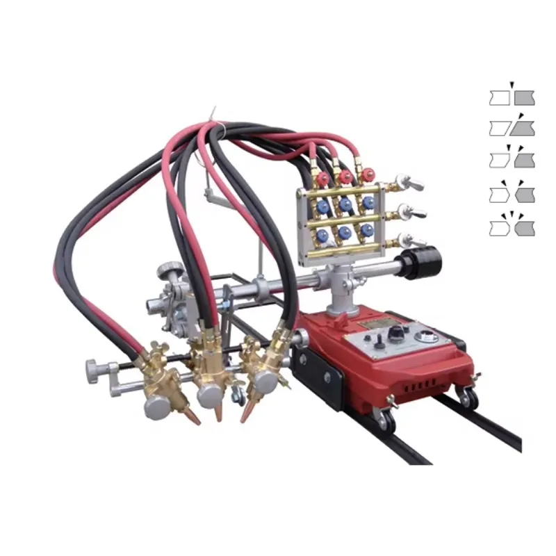 

Газорезательный станок для снятия фаски с тремя горелками CG1-30SP-400