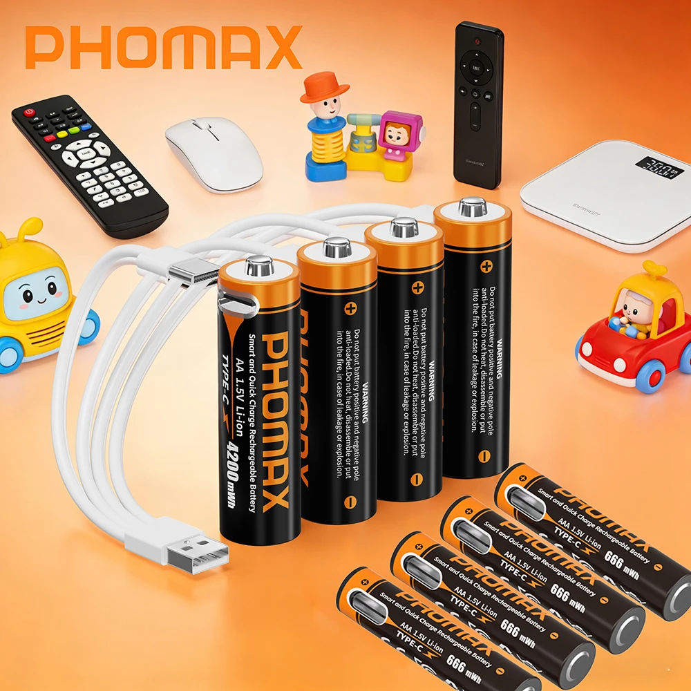 Phomax Li-Ion Aa/Aa…