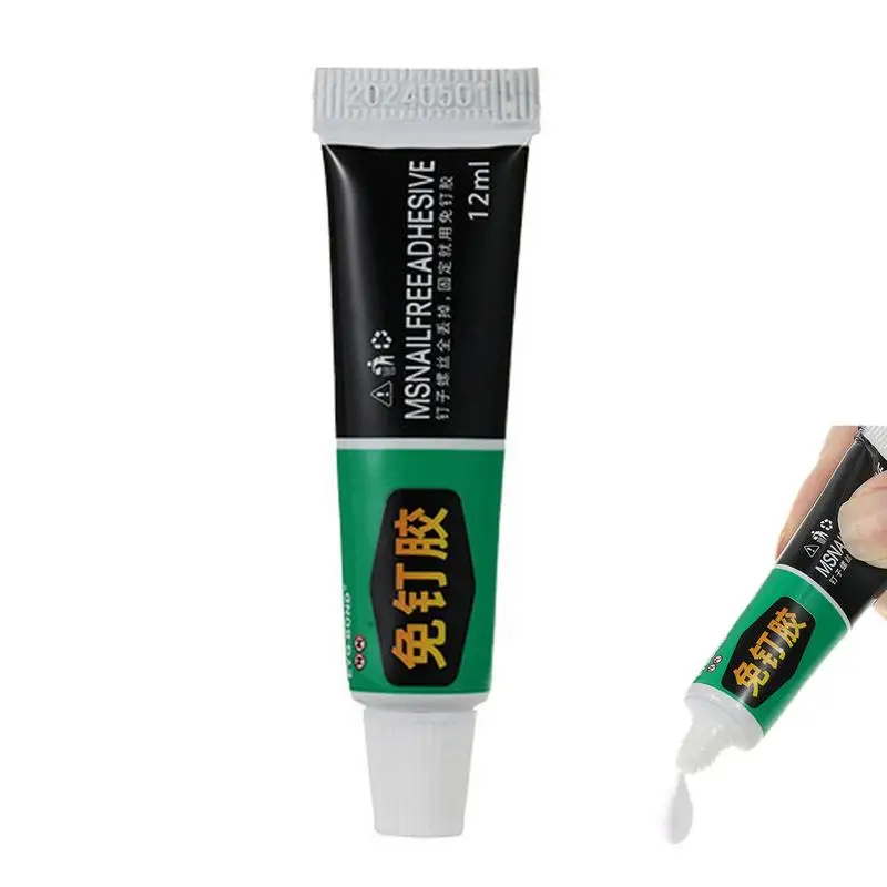 

Strong Craft Glue 12g No Punch Strong Sticky Adhesive Glue Clear Multifunctional Adhesive Supplies For Diverse Materials