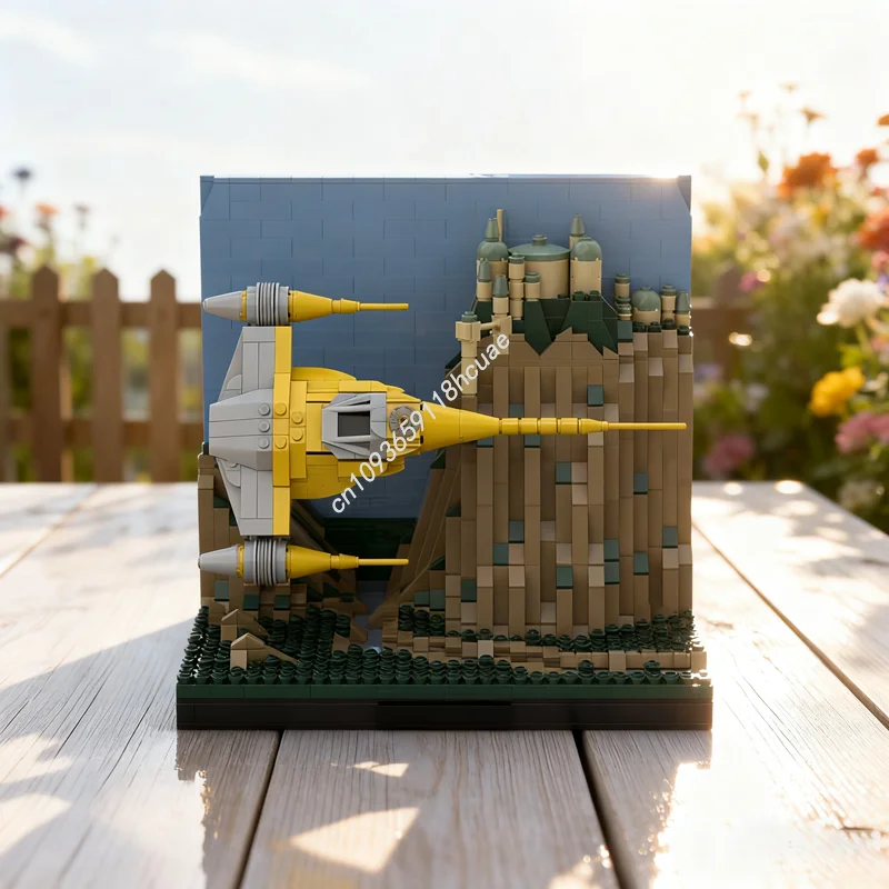 

1986pcs MOC Episode I Modular Display Series Model Building Blocks Architecture Christmas Gift Assemble Idea Toy Education Brick