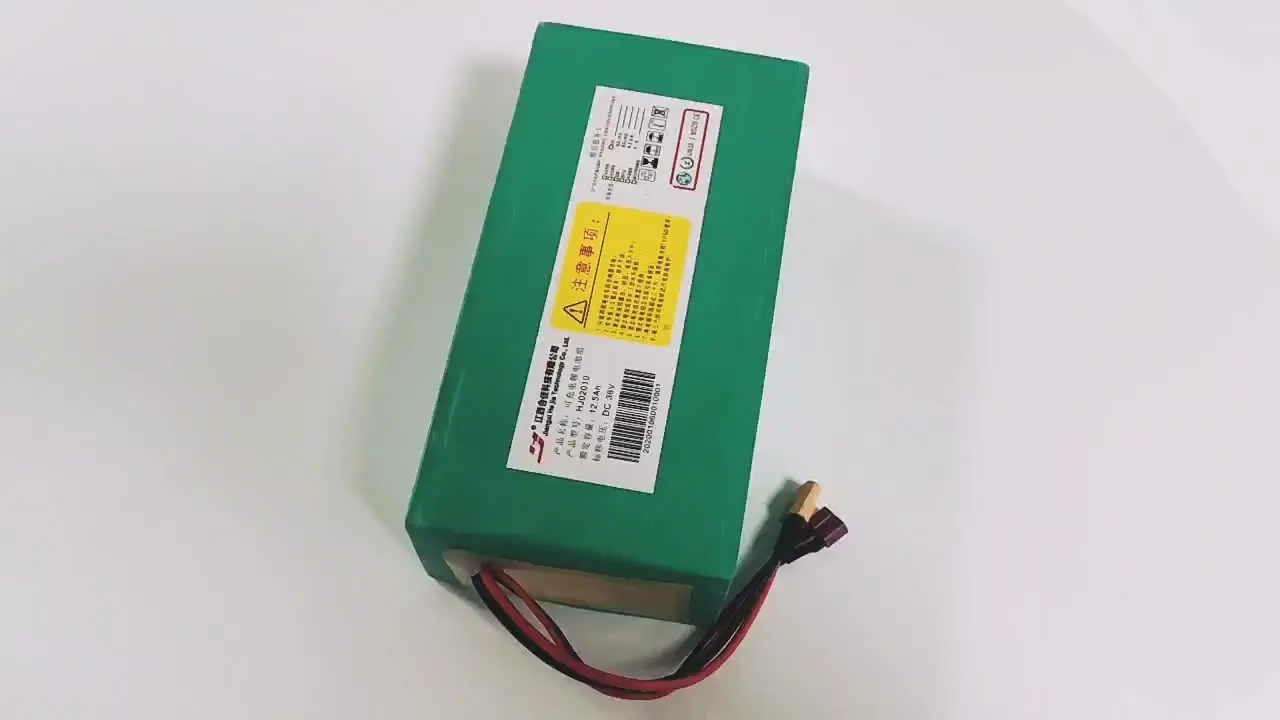 Rechargeable 36V 12.5Ah lithium ion batteries for electric scooter with 18650 cell OEM ODM service available